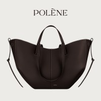 POLENE Cyme 荔枝牛皮托特包