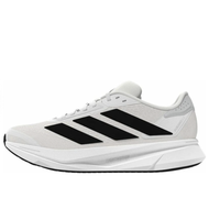adidas DURAMO SL 2.0 跑鞋 缓震防滑 透湿排汗 网眼布短跑训练 男款/白色/黑色/浅银色 42.5