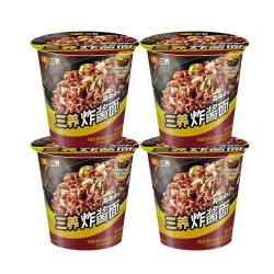 三养 韩式炸酱杯面 泡面速食76.5g*4桶