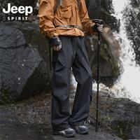 JEEP SPIRIT 吉普冲锋裤男 黑色 XL