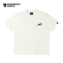 Dangerous People Dangerouspeople薛之谦dsp童趣小D印花T恤夏季潮牌情侣百搭短袖