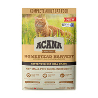 ACANA 爱肯拿 丰收家园系列 成猫猫咪干粮 4.5kg