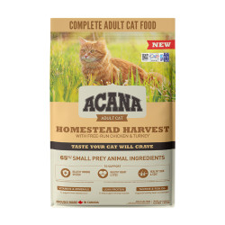 ACANA 爱肯拿 丰收家园系列 成猫猫咪干粮 4.5kg