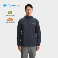 Columbia 26春夏防晒衣男户外钛金拒水UPF50可打包轻薄皮肤衣WE2383/WE9822 WE2383/010 XL