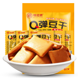 味滋源 Q弹豆干烧烤味鱼豆腐卤味零食休闲零食品小吃豆腐干小香干z