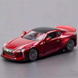 LEAUN CWB642 雷克萨斯LC500 汽车模型+展示底座
