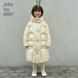 jnby by JNBY 宽松保暖连帽羽绒服保暖舒适24冬男女童jnbybyjnby