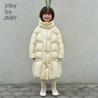 jnby by JNBY 宽松保暖连帽羽绒服保暖舒适24冬男女童jnbybyjnby
