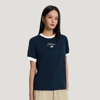 adidas 夏季透气健身训练跑步休闲运动日常女子短袖T恤