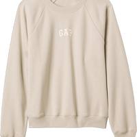 Gap 刺绣Logo圆领卫衣