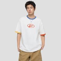 Gap 男女装2026夏季款印花logo撞色圆领短袖T恤866079