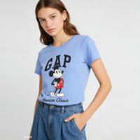 Gap 女装2026春季款纯棉卡通印花短袖T恤休闲上衣美版887593