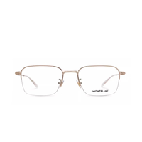 MONTBLANC 万宝龙 MB0220OA 男士金属眼镜框架