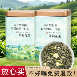衡峰 茉莉花茶100克*2罐