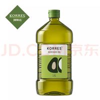 KORRES 珂瑞诗牛油果油1.6L鳄梨油低温压榨热炒食用油儿童可用大桶家庭装