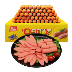双汇 马可波罗特级火腿肠开袋即食 新旧包装随机发 65g*50只