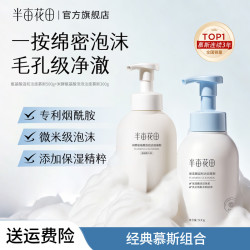 半亩花田 氨基酸泡泡洁面慕斯 洁面慕斯800g