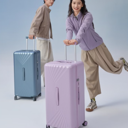 卡拉羊 防刮抗摔魔方体拉杆旅行箱CX8138 24英寸