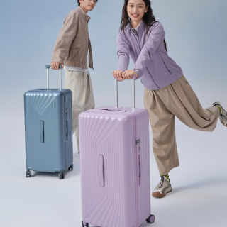 卡拉羊 防刮抗摔魔方体拉杆旅行箱CX8138 24英寸