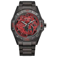 CITIZEN 星球大战联名Imperial Battle大三针潮流个性商务男表光动能表 AW1857-57W 42MM