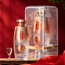 泸州老窖 股份52度 浓香型白酒 500mL 2瓶 礼盒装