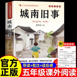 城南旧事林海音原著正版完整版适合小学生五年级上册下册阅读课外书必读书目课本推荐看的书籍南城旧事