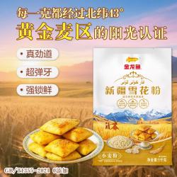 金龙鱼 新疆雪花粉 1kg 袋装