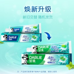好来 牙膏清新双效200g大容量薄荷味