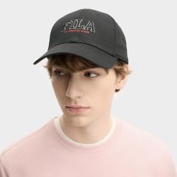 FILA 情侣款硬顶运动帽子男女同款时尚休闲简约鸭舌棒球帽