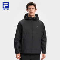 FILA 【防水透湿】男士连帽外套