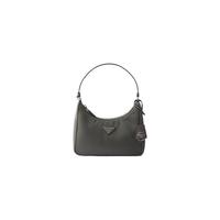 PRADA Re-Edition 2005 Re-Nylon迷你手袋 水银灰