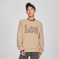 限尺码：Lee 商场同款24秋冬舒适版圆领美拉德男卫衣休闲