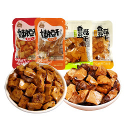 禹王营养 嫩豆干+香菇豆干 混合味 约1kg 休闲零食