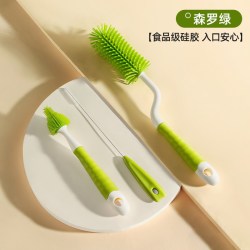 贝肽斯 奶瓶刷清洗刷新生婴儿专用清洁刷套装洗奶瓶刷子硅胶奶嘴刷
