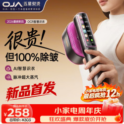 OJA 挂烫机150g大蒸汽110ml家用电熨斗小型手持熨烫机服装店专用