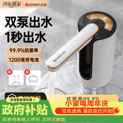 志高 抽水器桶装水 饮水机电动抽水泵 双泵下置水桶抽水自动上水MX-607