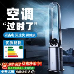 TADEKERU 2026新款AI制冷空调扇制冷无叶风扇家用静音塔式无扇叶落地电风扇净化空气循环冷风机