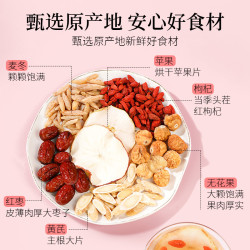 杏林草堂 苹果黄芪水原料包麦冬红枣枸杞茶包泡水饮品250g1盒x10包