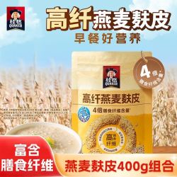 桂格 高纤麸皮燕麦片