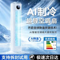 适璞 空调扇制冷电风扇静音一级能效新款落地循环扇立式家用卧室客厅冷风扇台式