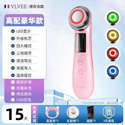 VLVEE 法国VLVEE美容仪器家用脸部按摩仪面部精华面膜导入仪热敷清洁