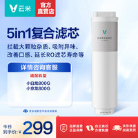 云米 净水器滤芯适配小蓝调400/600G、蓝调600G 、 小白龙800G、小京龙80