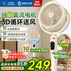 钻石牌 空气循环扇家用电风扇
