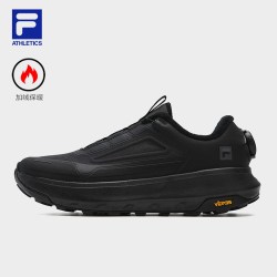 FILA BOA探险家3加绒户外鞋女鞋2025冬新款运动鞋徒步鞋Vibram