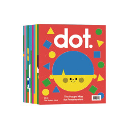 盖世童书英文原版儿童杂志《dot.》第123辑全36册认知启蒙书跨学科多主题引导构建沉浸式STEAM学习场景英国获奖杂志支持小怪兽点读