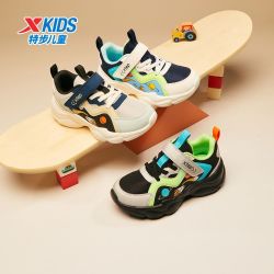 特步 童鞋2026春秋款男女童幼小童透气缓震防滑耐磨跑鞋运动休闲鞋