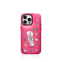 CASETiFY 艺术家联名 Esther Kim 粉色 iPhone15 手机壳