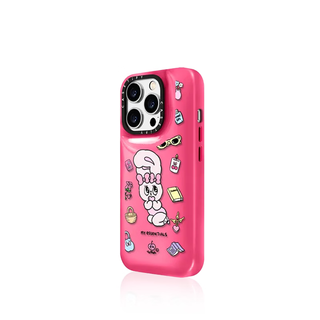 CASETiFY 艺术家联名 Esther Kim 粉色 iPhone15 手机壳