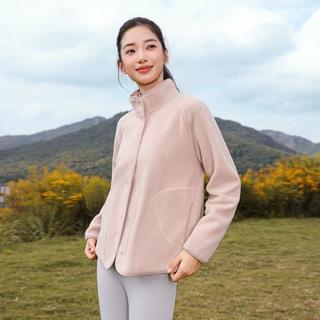 雪中飞 女式摇粒绒外套 短款 女士短外套