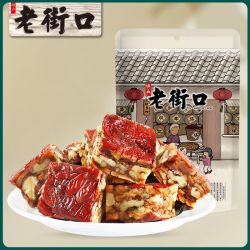 老街口 休闲零食  老街口 枣仁派500g